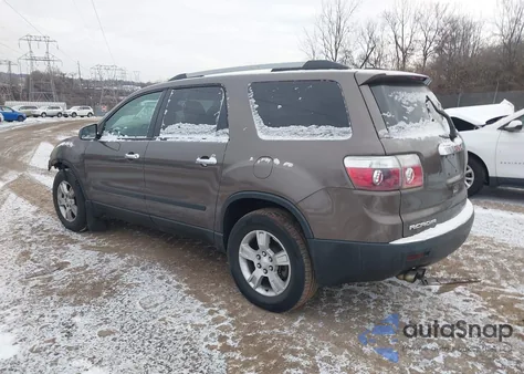 2010 GMC Acadia Sl из США, поврежденный, VIN 1GKLVKED4AJ251691